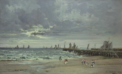 Das Meer bei Boulogne, 1873